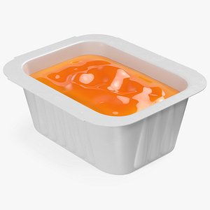 Sweet and Sour Sauce in White Dip Pot