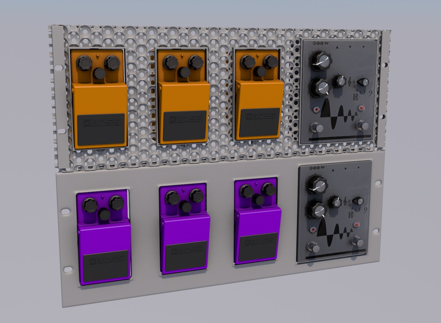 3D Rack Music Studio - TurboSquid 1659264