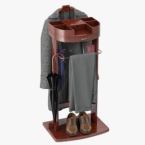 proman crescent moon valet 3D