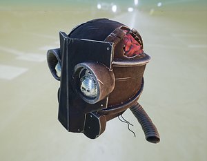 prop robot head ue4 max