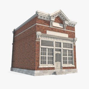 3D Urban architecture during the Industrial Revolution era model