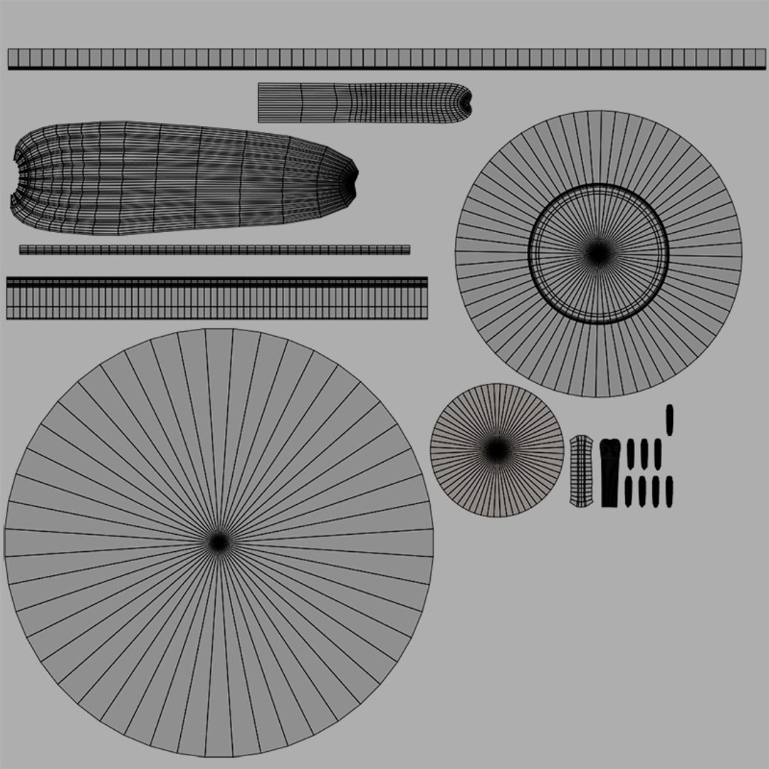 3D Umbrella Hyperbolic Slot Model - TurboSquid 1950316