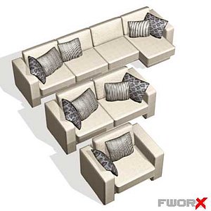 sofa furniture 3d model