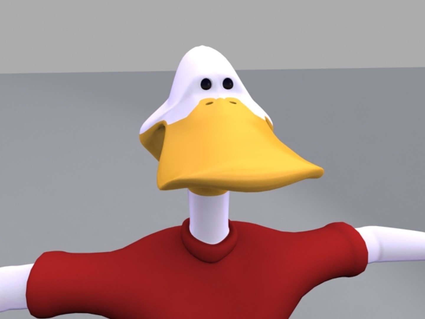 3d Character Rigged Sketch Model