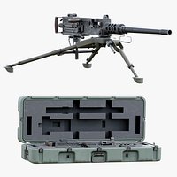 M2 Browning Machinegun with Crate Pack