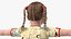 Child Girl in Dress T-Pose