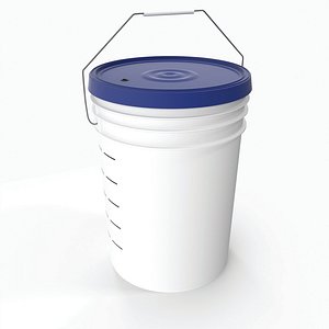 plastic bucket 3D model