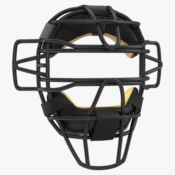 catchers face mask generic 3d 3ds