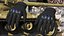 Airsoft Gloves Black 3D model