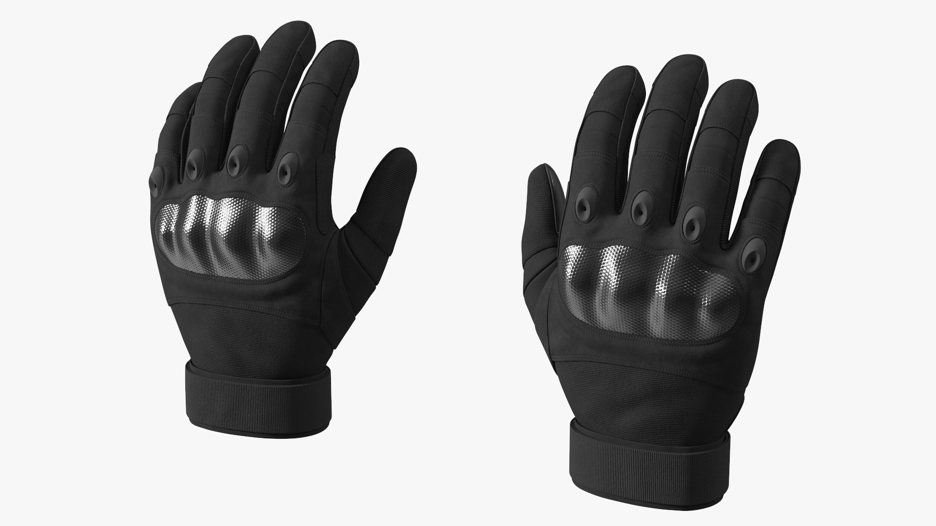 Work Gloves Collection 5 3D model preview