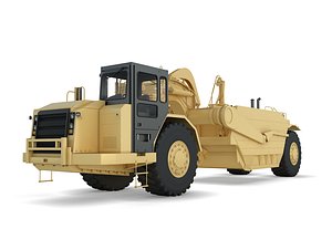 3D track-type tractor model