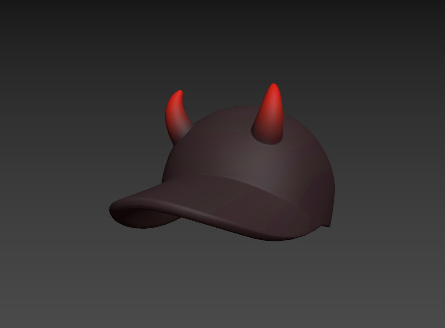 Devil cap 3D model - TurboSquid 1527909