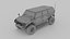 Maung pindad Coche militar low-poly