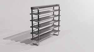 3D model lab shelf furniture