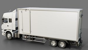 3D Daewoo Ultra Prima Cargo Truck 2012