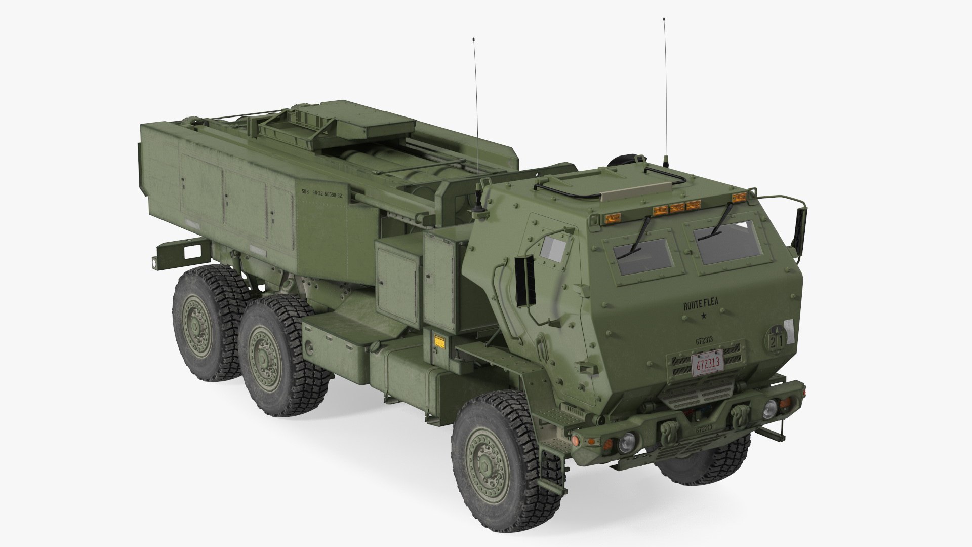 Modern US Military Assets Collection 3D model preview