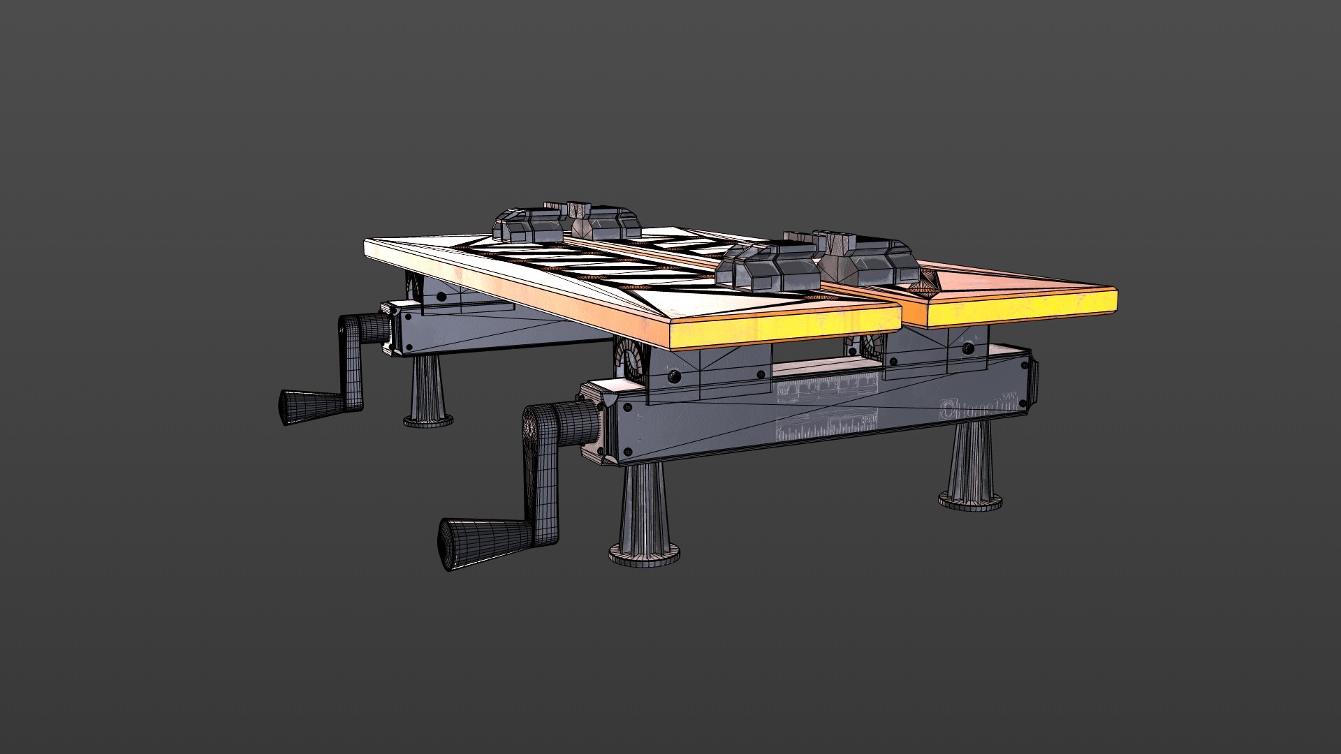 Work Table 3D model https://p.turbosquid.com/ts-thumb/SH/rGNOmL/C3/worktable_wirecolor0000/jpg/1684917164/1920x1080/fit_q87/bced6ae2e40d2dc8a6ced9149681cf3b112796dd/worktable_wirecolor0000.jpg