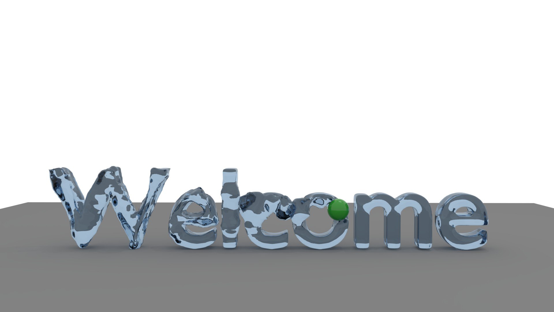 3D Liquid Welcome Text Animation Model - TurboSquid 1453432