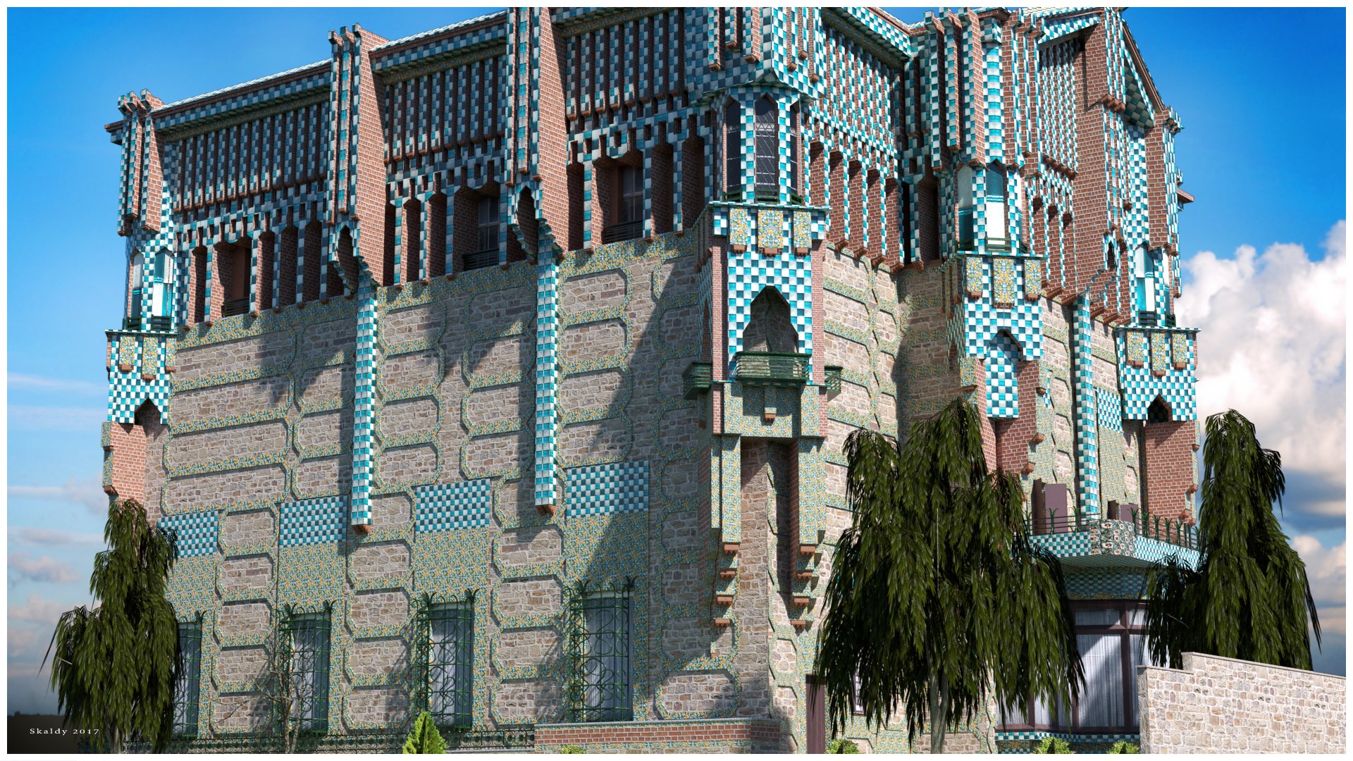 3D Vicens House - TurboSquid 1746346