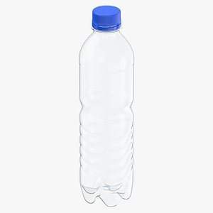 3D model Plastic Bottle Clean and Dirty