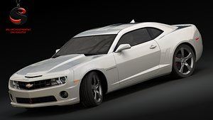 3d chevrolet camaro ss 2010 model