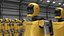 Humanoid Robot Kepler Yellow