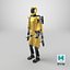 Humanoid Robot Kepler Yellow