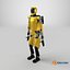 Humanoid Robot Kepler Yellow