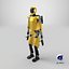 Humanoid Robot Kepler Yellow