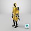 Humanoid Robot Kepler Yellow