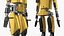 Humanoid Robot Kepler Yellow