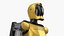 Humanoid Robot Kepler Yellow