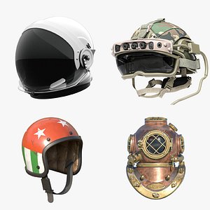 Ultimate Helmet Bundle (Space, Tactical, Vintage Dive & Stunt)
