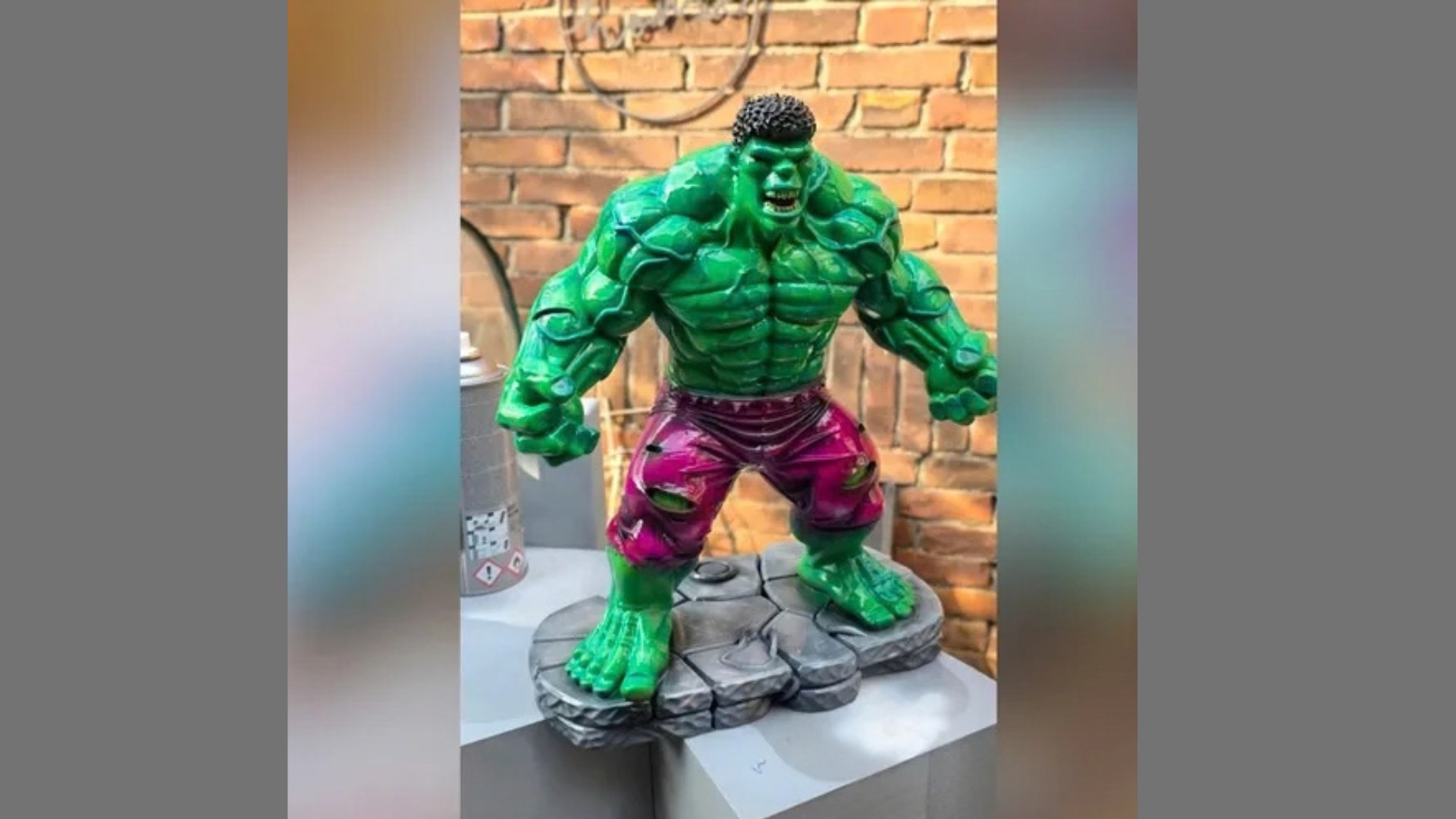 Incredible Hulk 3d Print Model 3d Printable Statue Stl Obj 3D Model ...