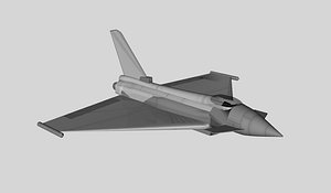 euro fighter 3d model