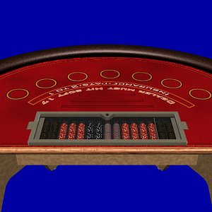 jack table black 3d lwo