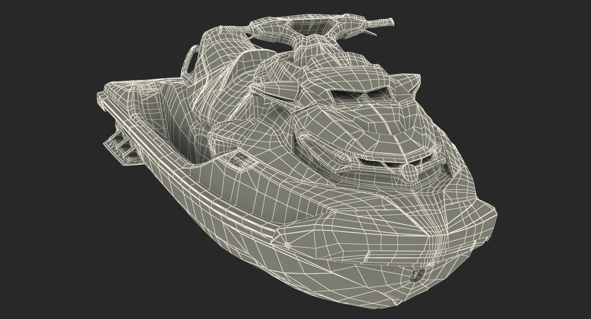 3D jet ski water craft TurboSquid 1384154