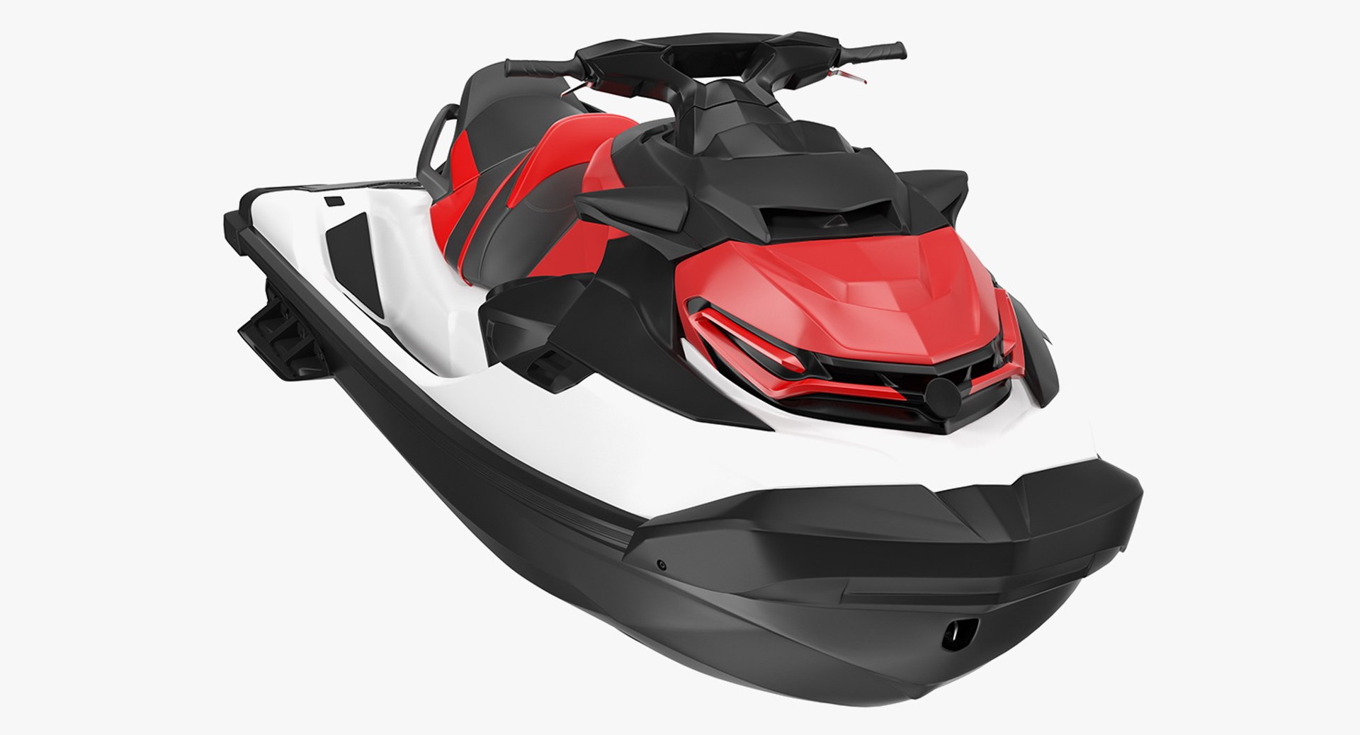 Jet Ski Water Craft 3D model preview