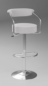 blender barstool 3D model