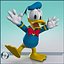 3ds max cartoon duck donald