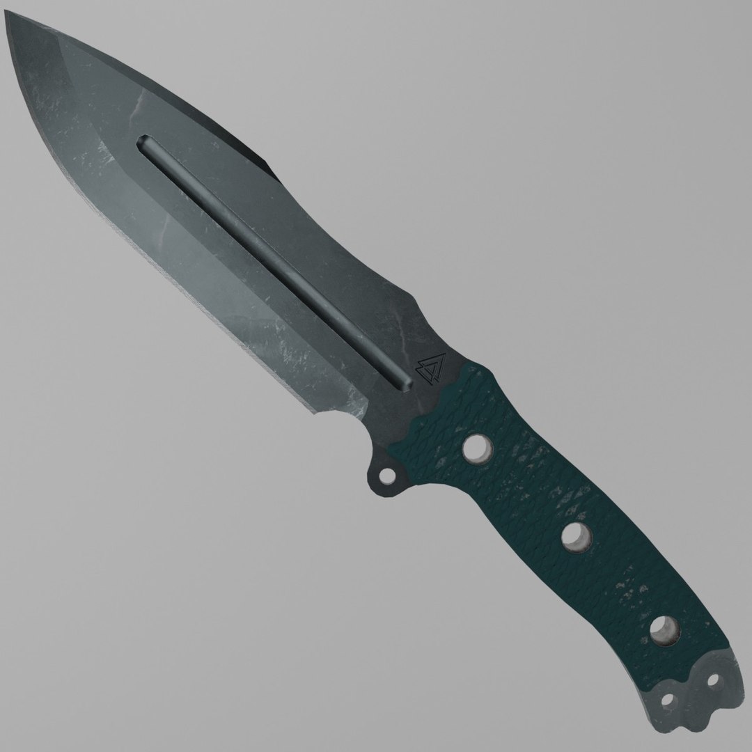 Busse Battle -Shark Knife 3D model