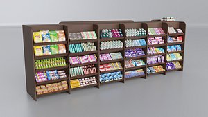 Supermarket Display Rack