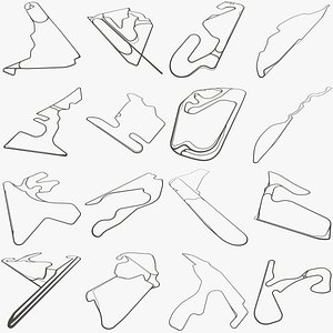 2026 Formula 1 standalone circuits set - Simple