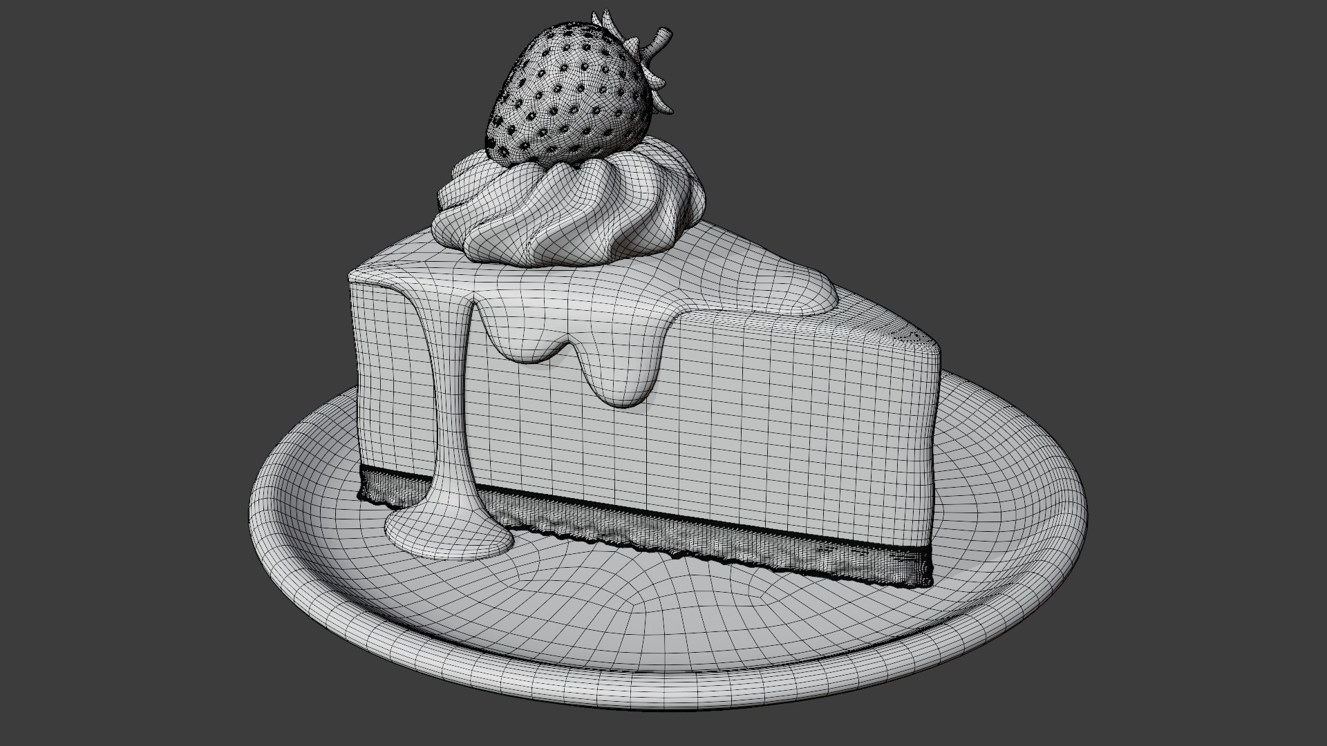Strawberry Cheesecake Slice 3D model https://p.turbosquid.com/ts-thumb/SI/ORUBgC/m1/cheesecake_wireframe/jpg/1751720767/1920x1080/fit_q87/179f58e379a78b6adc5f2555da17aa72e631db2d/cheesecake_wireframe.jpg