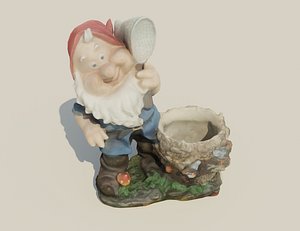 gnome flowerpot model