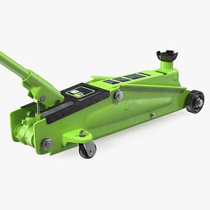 3D hydraulic trolley jack generic model