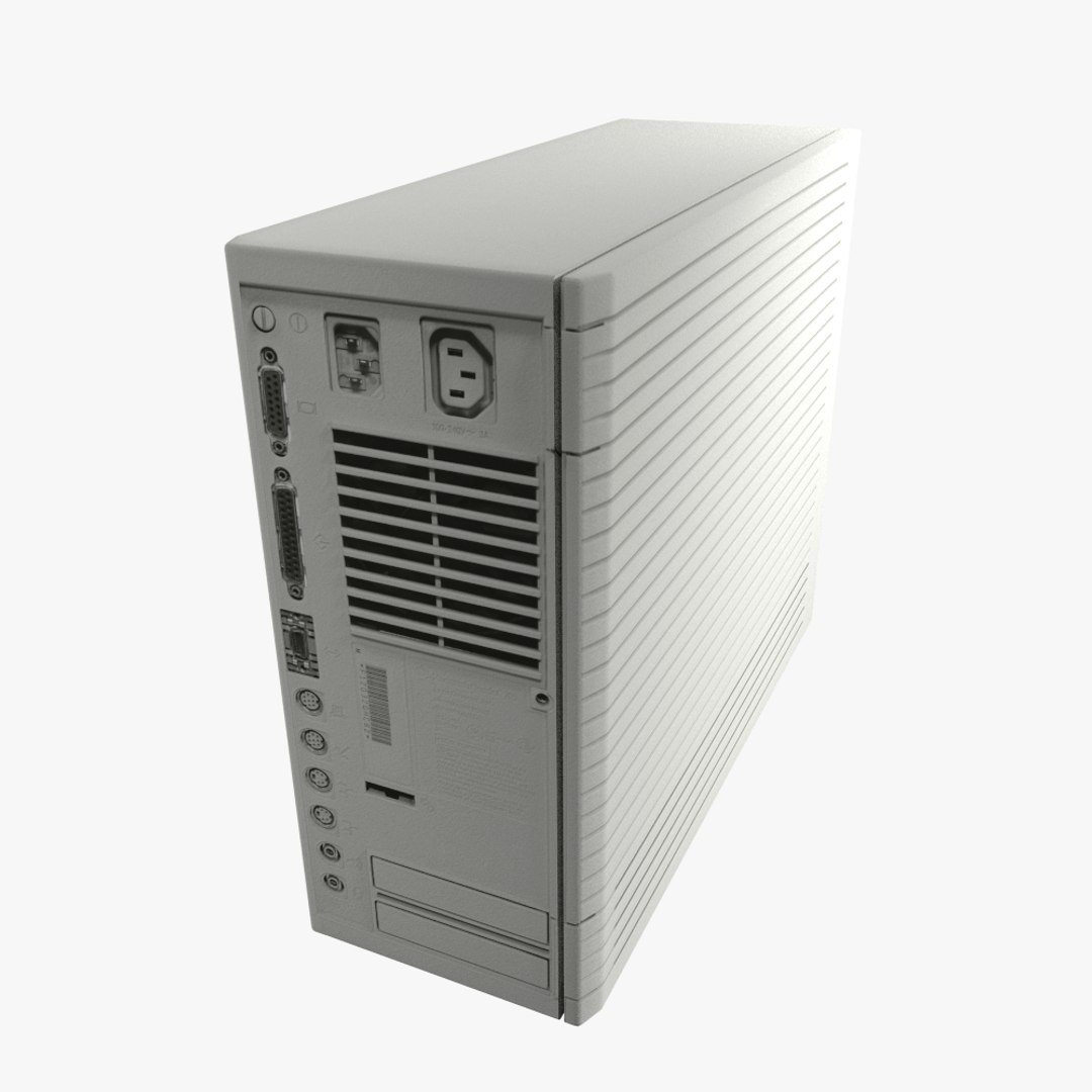 Apple Quadra 700 3d Model