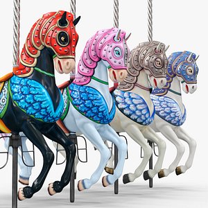 Carousel Horse Kit model