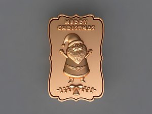 3D model santa claus