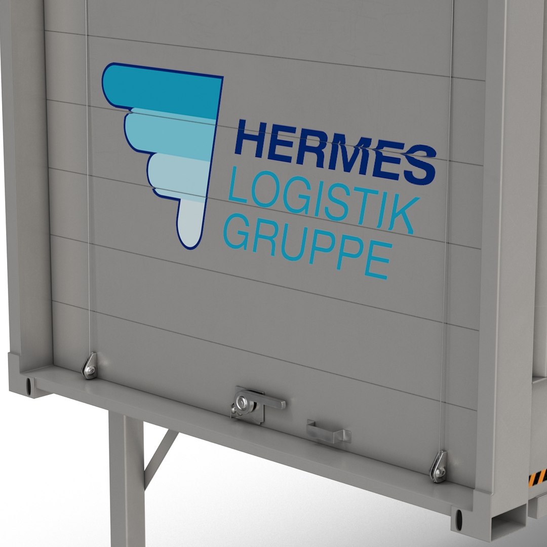 Swap Body Container Iso 3d Model